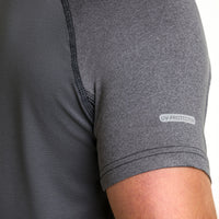 Polera Dry Fit Hw Spx Manga Corta Hombre Carbon Grey