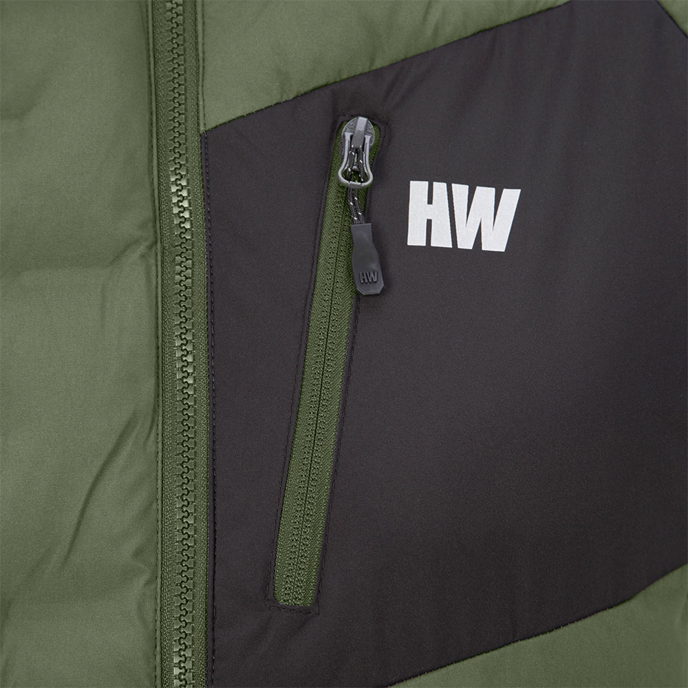 Parka Insulada HW Explorer sin Gorro Verde Oliva