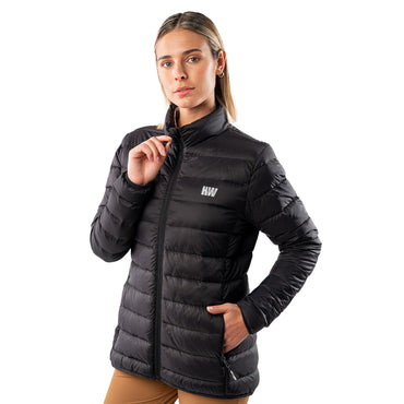 Parka Pluma Pullay PRO Negro Mujer