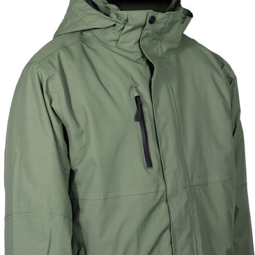 Parka Desmontable HW Reno 3 en 1 Verde Oliva