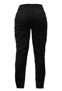 Jeans Quebec Toronto Negro Mujer