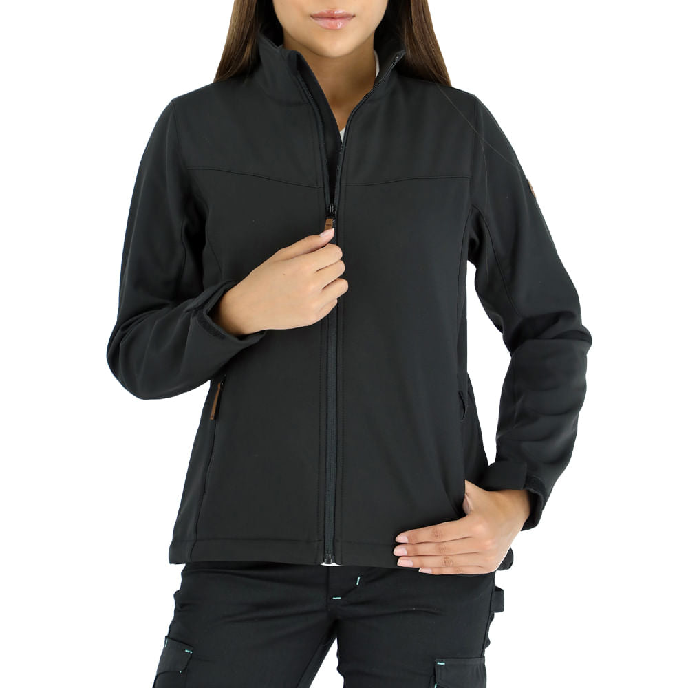 Softshell Quebec Loba Negro