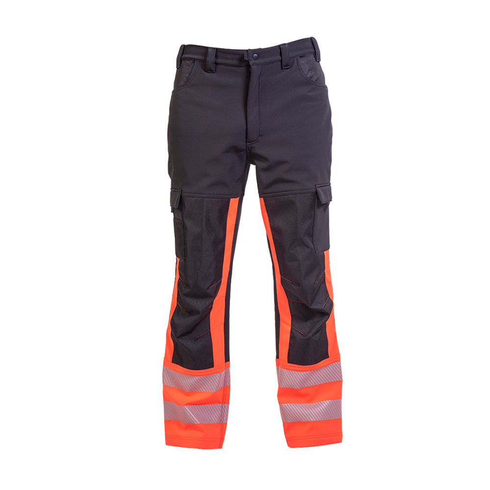 Pantalón Softshell Hw Oklan Rojo Fluor