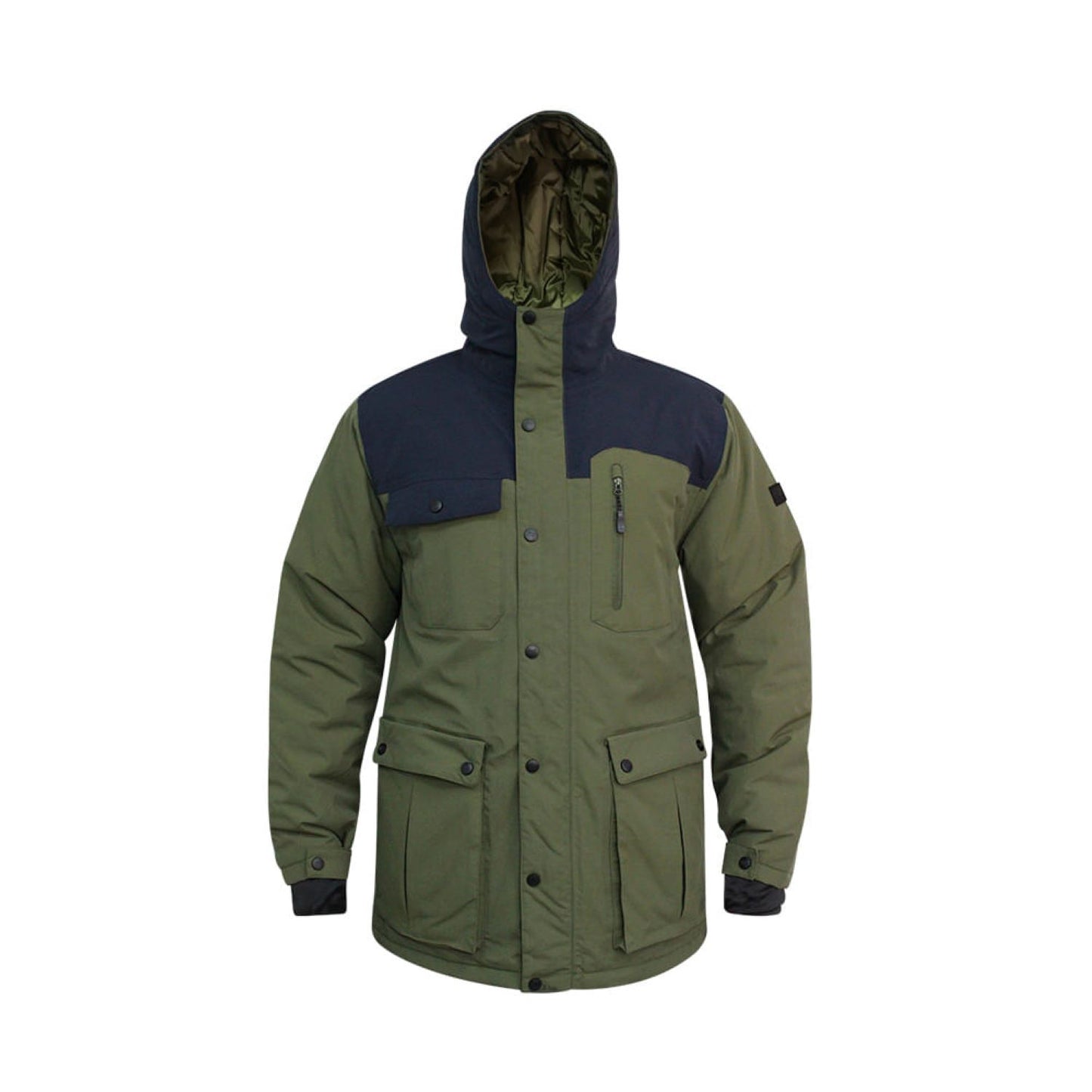 Parka Impermeable Hw Kodiak Verde Oliva