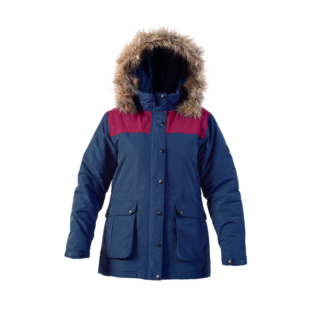 Parka Impermeable Hw Kodiak Mujer Azul