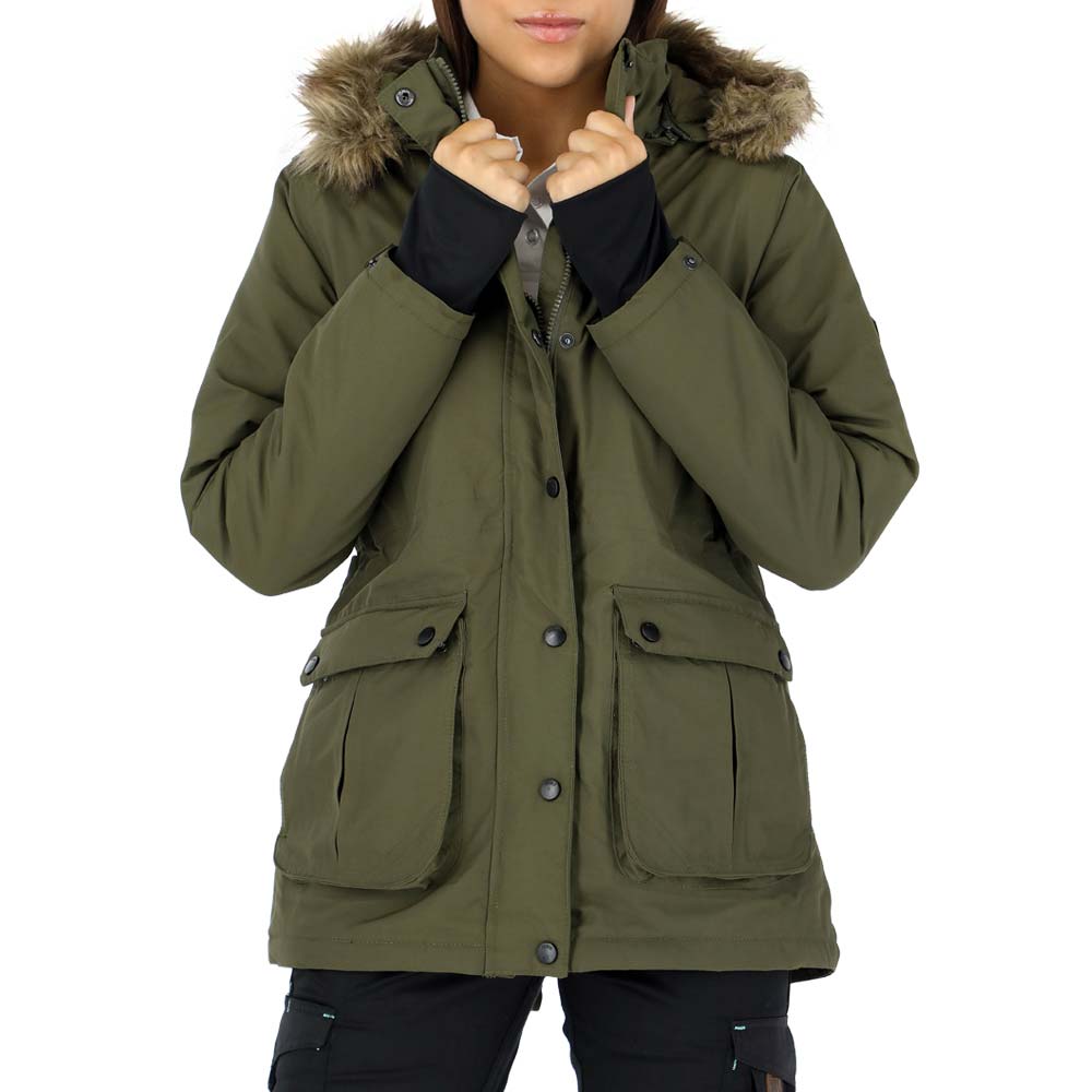 Parka Quebec Kodiak Mujer Verde Oliva