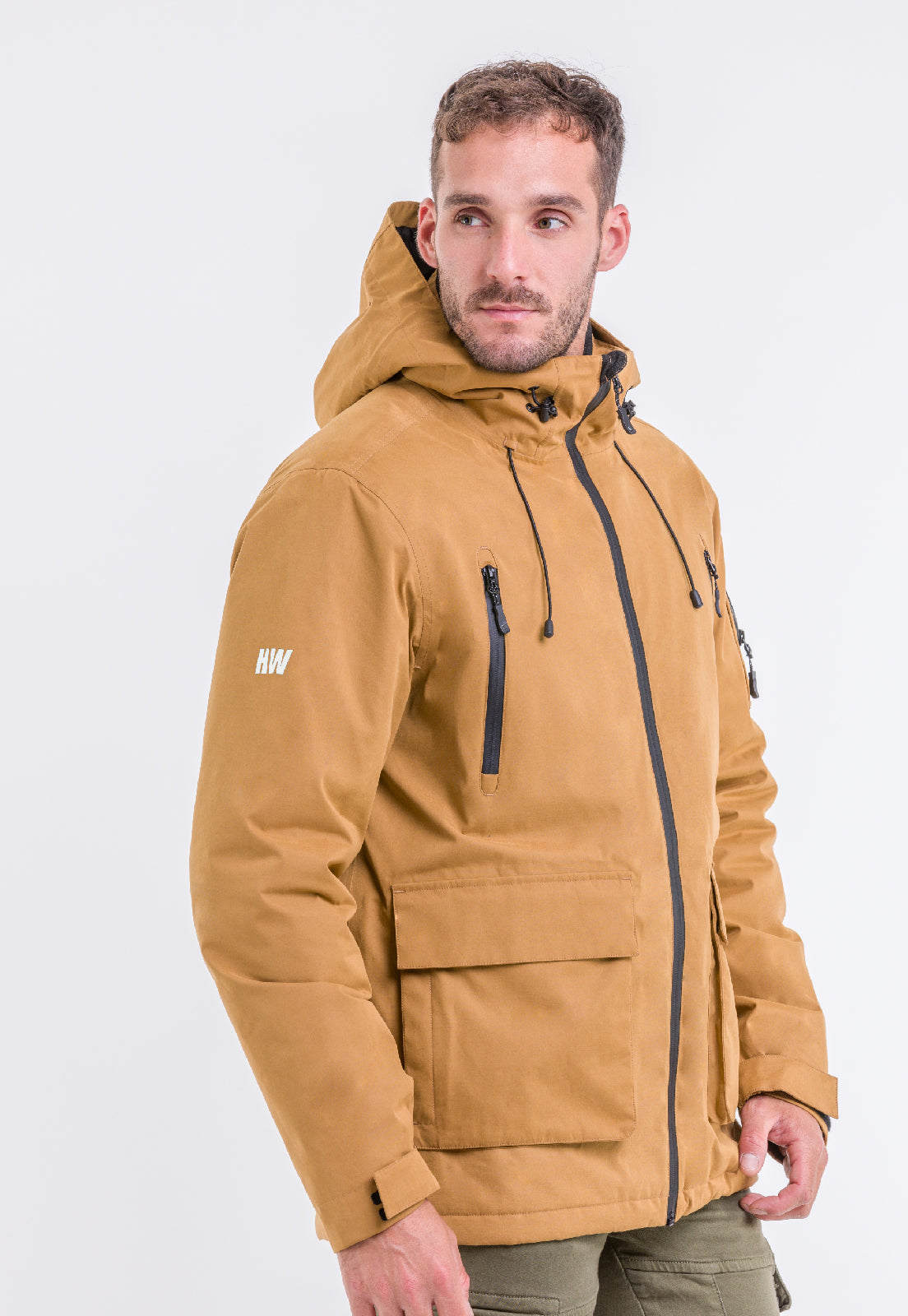 Parka Impermeable HW Vail Camel