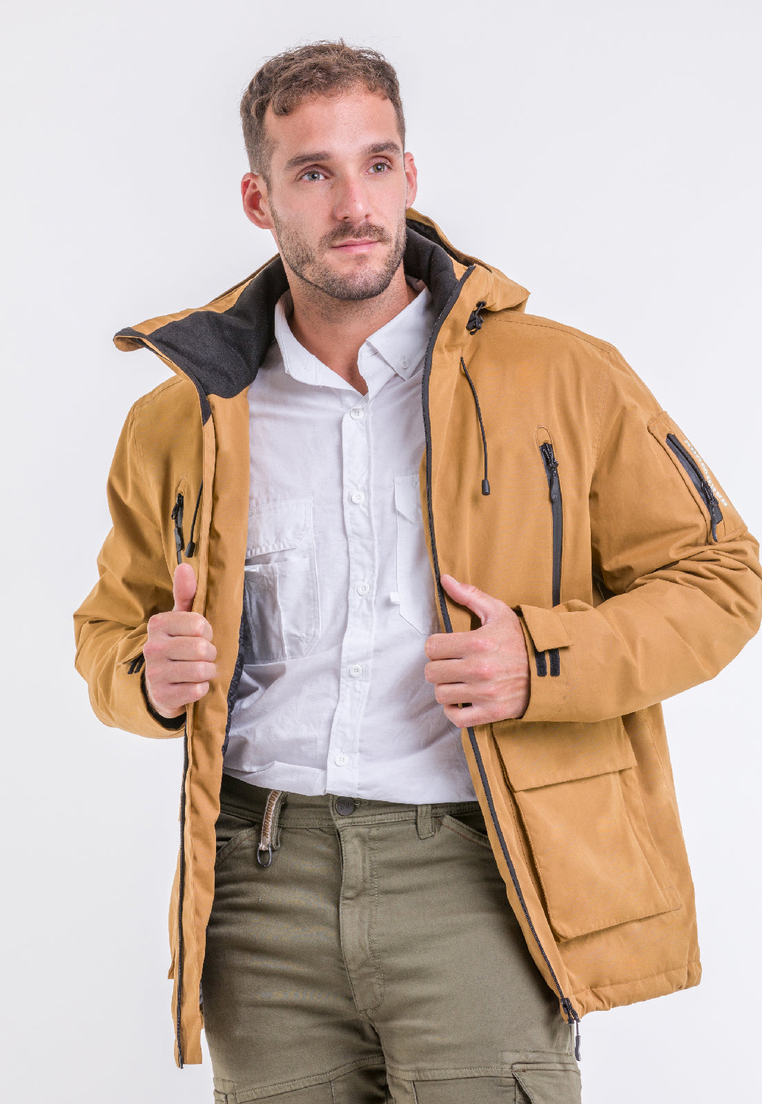 Parka Impermeable HW Vail Camel