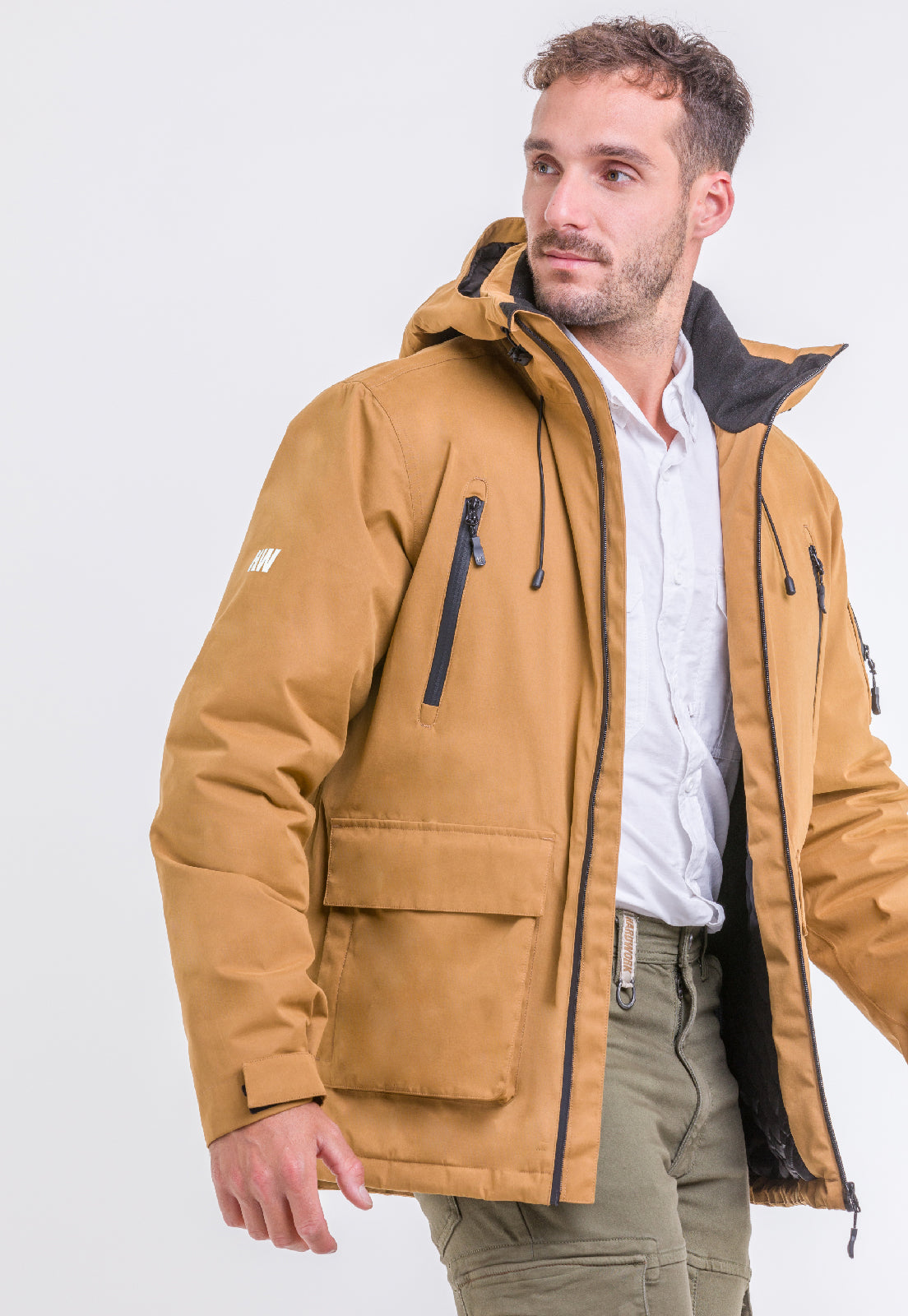 Parka Impermeable HW Vail Camel