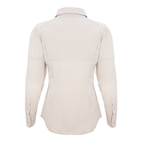 Camisa Hw Antakari Spandex Mujer Beige