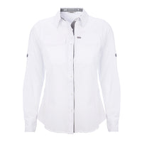 Camisa Hw Antakari Spandex Blanca Mujer