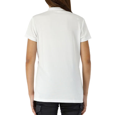 Polera Cooldry QUEBEC Manga corta  Mujer Blanco