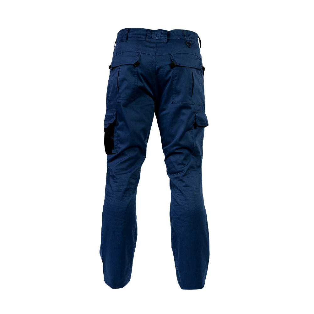 Pantalón Cargo HW Dakota Spandex Deep Blue