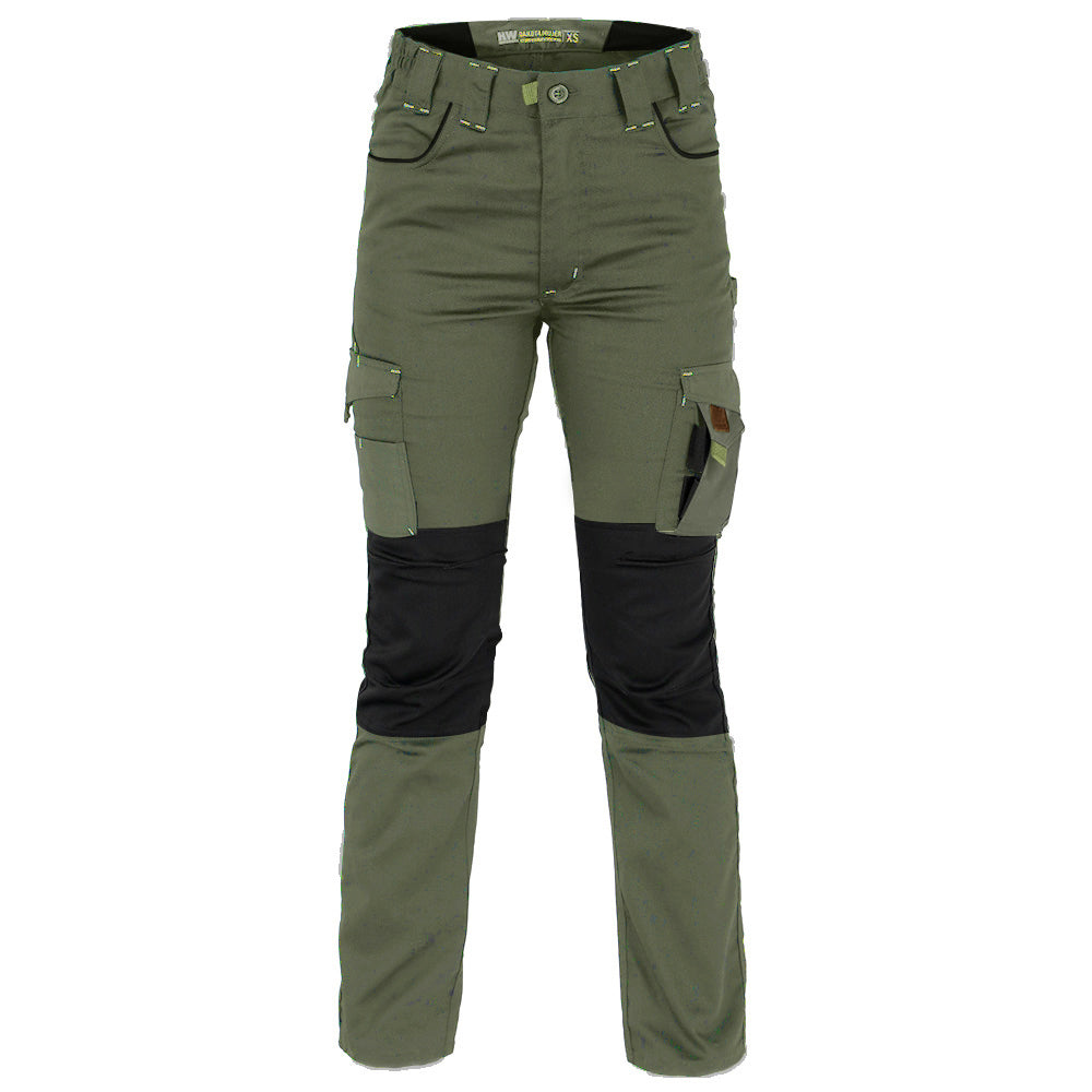 Pantalón HW Dakota Spandex Mujer Verde Oliva