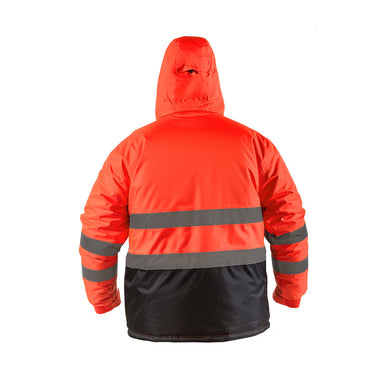 Parka Reflectiva Hw Siberia Rojo Fluor