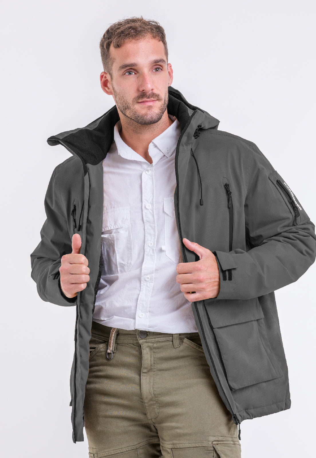 Parka Impermeable HW Vail Gris