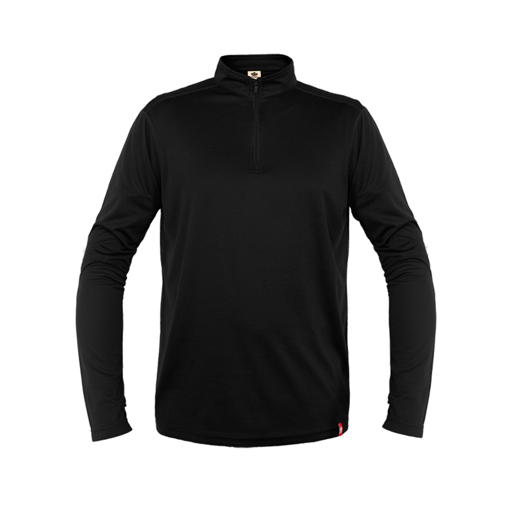 Polera Quebec Half-Zip Hombre Black