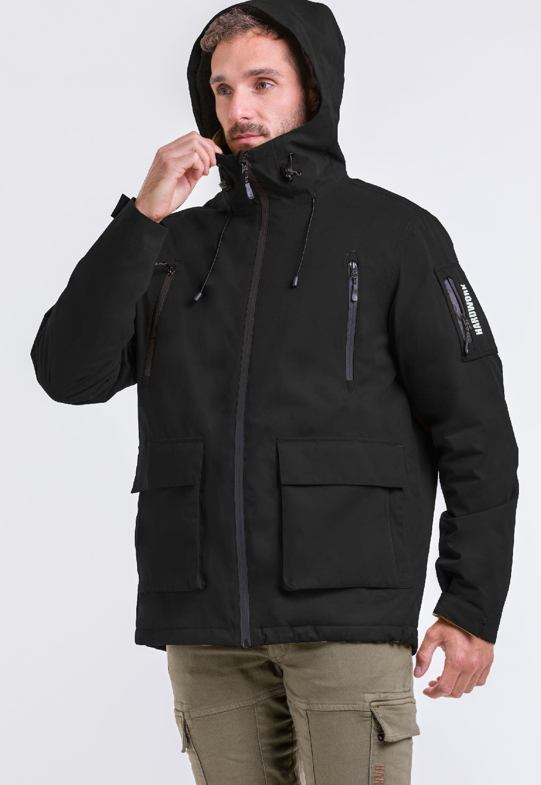 Parka Impermeable HW Vail Negro