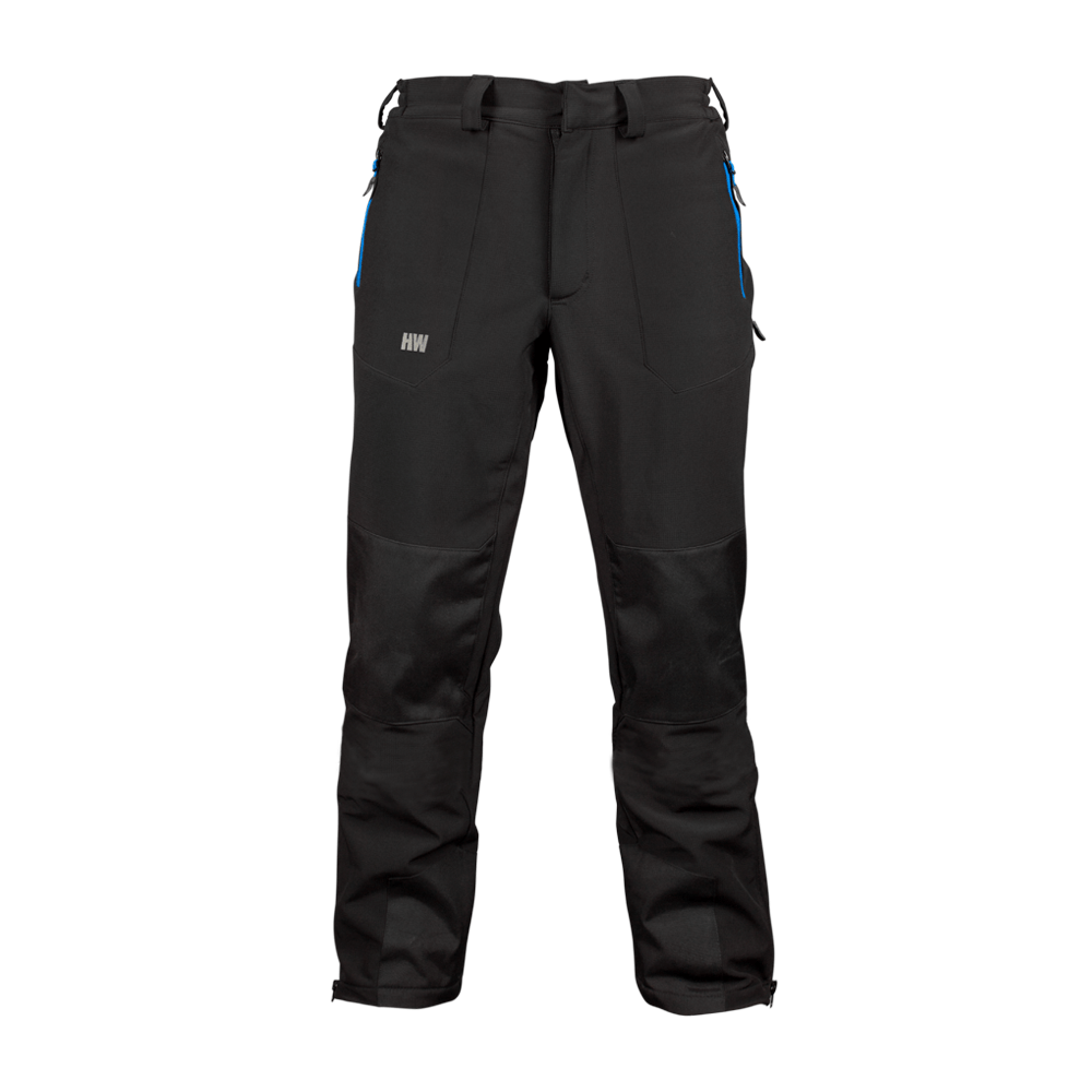 Pantalón Hw Softshell Wolverine Antiácido Negro/Azul