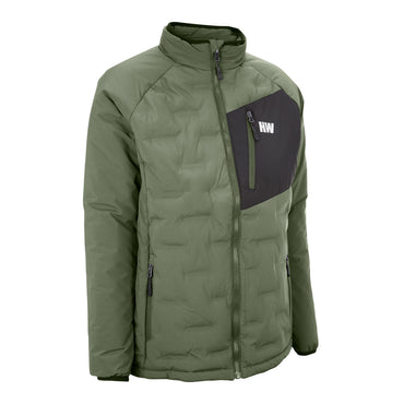 Parka Insulada HW Explorer sin Gorro Mujer Verde Musgo