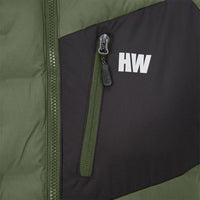 Parka Insulada HW Explorer sin Gorro Mujer Verde Musgo